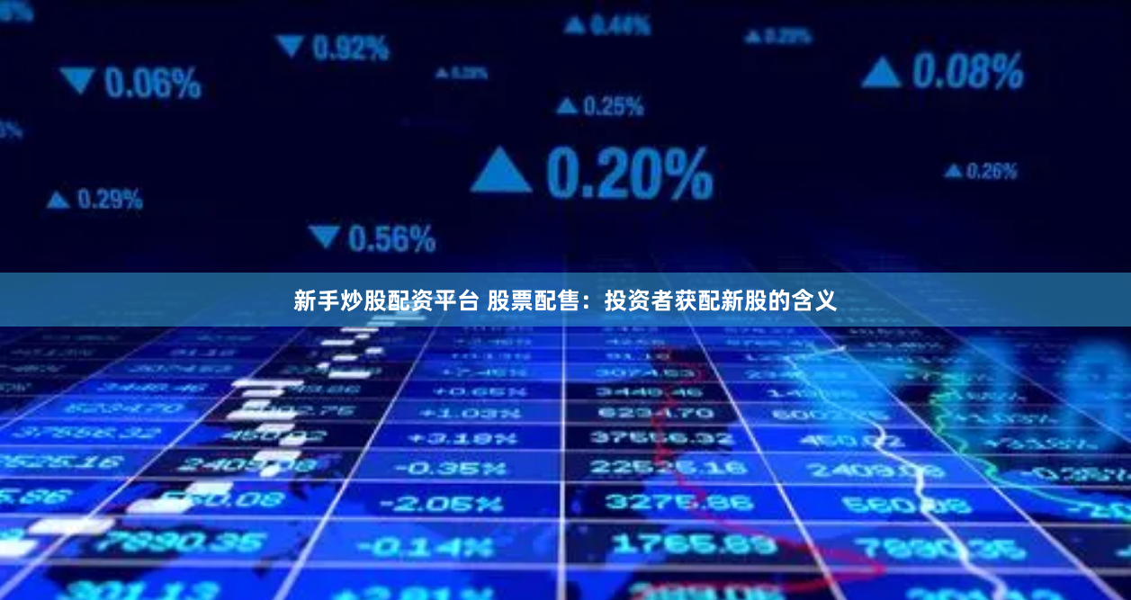 新手炒股配资平台 股票配售：投资者获配新股的含义